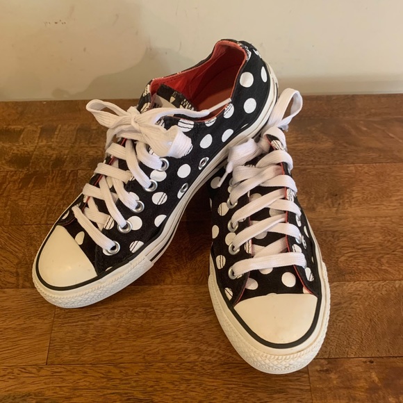 Converse Shoes - Polka Dot Converse